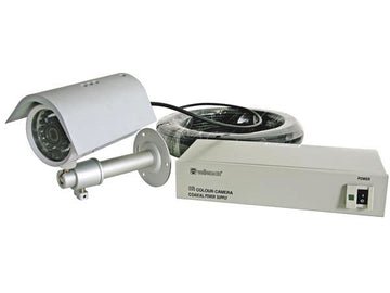 Camera ccd couleur ir 1 3 etanche camcolbul7 camcolbul32 vision nocturne noir blanc alim coax ir ECLATS DESTOCKAGE