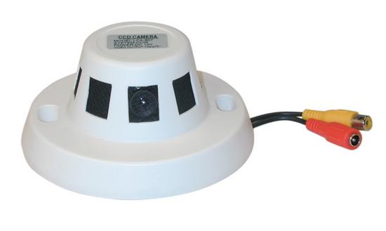 Camera ccd video couleur dans detecteur fumee sec-cam370 surveillance 12v objectif ECLATS DESTOCKAGE