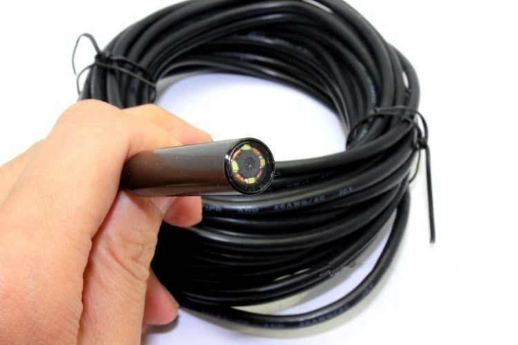 Camera couleur inspection 15m usb tuyau canalisation conduit debouchage endoscope étanche ip6 ECLATS DESTOCKAGE