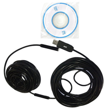 Camera couleur usb 20m video inspection canalisation conduit debouchage ECLATS DESTOCKAGE