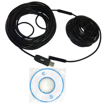 Camera couleur usb 20m video inspection canalisation debouchage ECLATS DESTOCKAGE