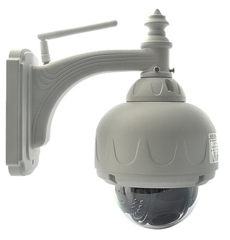 Camera dome exterieur ip wifi compatible iphone blackberry étanche motorisée pilotable vidéo ECLATS DESTOCKAGE