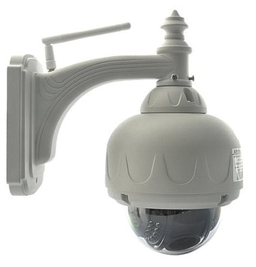 Camera dome exterieur ip wifi compatible iphone blackberry étanche motorisée pilotable vidéo ECLATS DESTOCKAGE