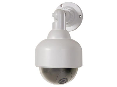 Camera factice dome cachee led rouge video securite surveillance dissuasion ECLATS DESTOCKAGE
