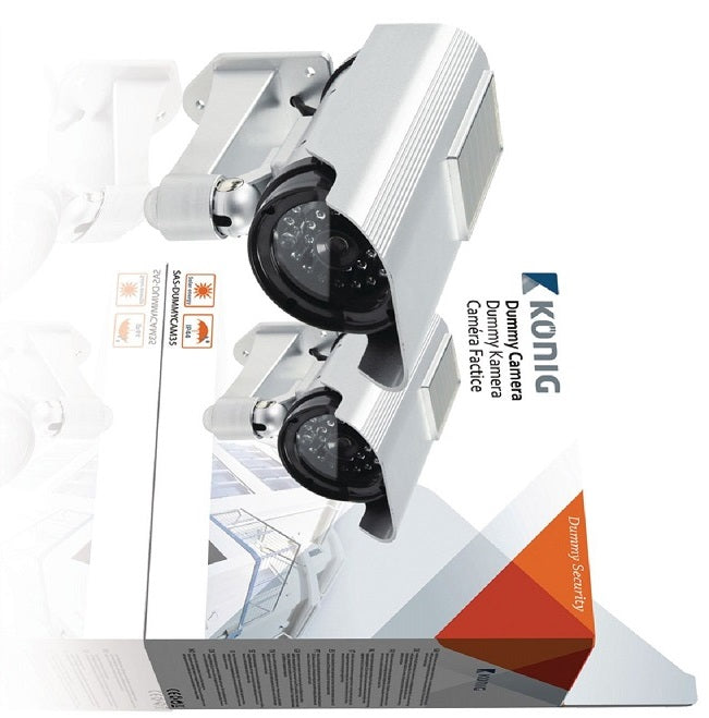 Camera factice exterieur etanche solaire led ir ECLATS DESTOCKAGE