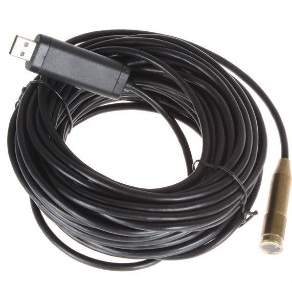 Camera inspection tuyau 15m usb canalisation conduit debouchage endoscope couleur étanche ip66 ECLATS DESTOCKAGE
