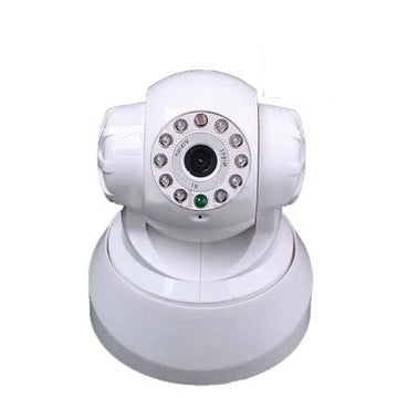 Camera interieur couleur blanche wifi ip rotative surveillance sans fil iphone ECLATS DESTOCKAGE