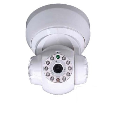 Camera ip interieur rotative blanche surveillance sans fil iphone couleur wifi ip ECLATS DESTOCKAGE