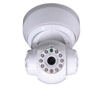 Camera ip interieur rotative blanche surveillance sans fil iphone couleur wifi ip ECLATS DESTOCKAGE