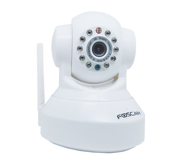 Camera ip motorisé wifi sans fil detecteur mouvement iphone blackberry couleur audio pan tilt ECLATS DESTOCKAGE