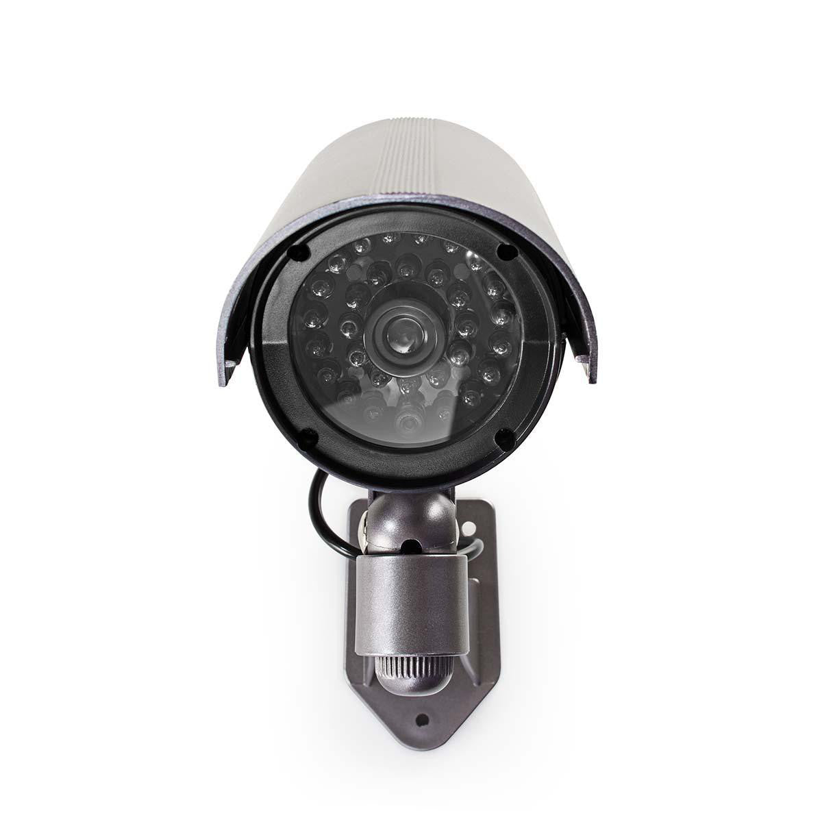 Camera ir metal factice led rouge etanche pvc ECLATS DESTOCKAGE