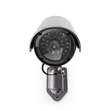 Camera ir metal factice led rouge etanche pvc ECLATS DESTOCKAGE