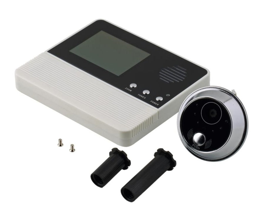 Caméra judas de porte enregistreur vidéo oeilleton ecran LCD numerique ECLATS DESTOCKAGE