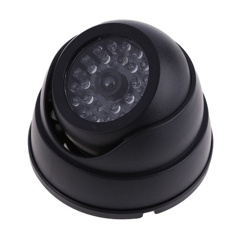 Camera noire reglable factice dome video cctv surveillance securite protection ECLATS DESTOCKAGE
