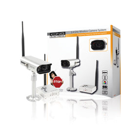 Camera numerique de securite sans fil 2.4ghz 4 canaux koenig sec trans20 ECLATS DESTOCKAGE