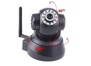 Camera sans fil ip wifi motorisé couleur detecteur mouvement blackberry iphone audio pan tilt ECLATS DESTOCKAGE
