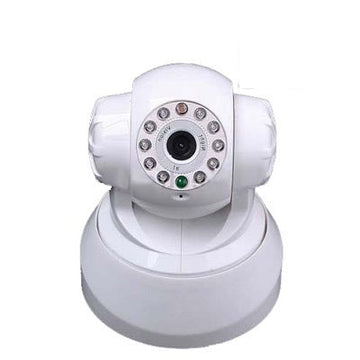Camera sans fil videosurveillance iphone couleur wifi ip blanche motorisé ECLATS DESTOCKAGE