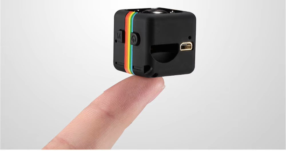 Caméra sécurité cachée rechargeable infrarouge SQ11 1080P HD Vision nocturne enregistrement numérique sd ECLATS DESTOCKAGE