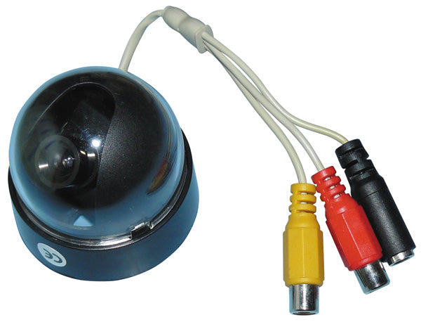 Camera surveillance video couleur 12v objectif dome securite alarme anti vols camcold ECLATS DESTOCKAGE