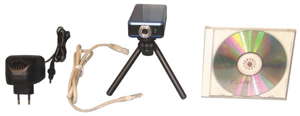 Camera surveillance video couleur reconditionnee 12v 1/3 reseau ip web camera ip rj45 ECLATS DESTOCKAGE
