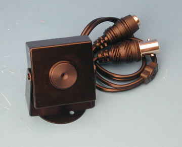Camera surveillance video n/b 12v 1/3' objectif 5.5mm pinole coffre metal video surveillance ECLATS DESTOCKAGE