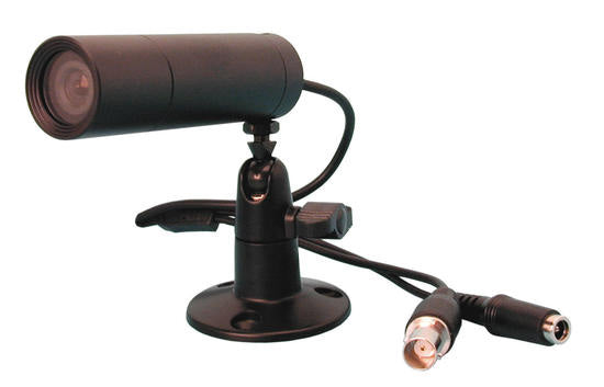 Camera surveillance video n/b 12v 1/3'' objectif balle (tube) systeme securite reconditionnee ECLATS DESTOCKAGE