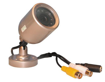 Camera surveillance video n/b 12v objectif tube etanche led infrarouge vision nocturne ir camzwbul5 ECLATS DESTOCKAGE