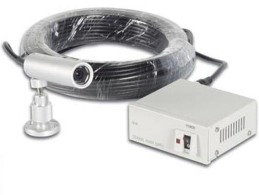 Camera surveillance video n/b 220v noir et blanc ccd bullet scambul etanche objectif balle camzwbul2 ECLATS DESTOCKAGE