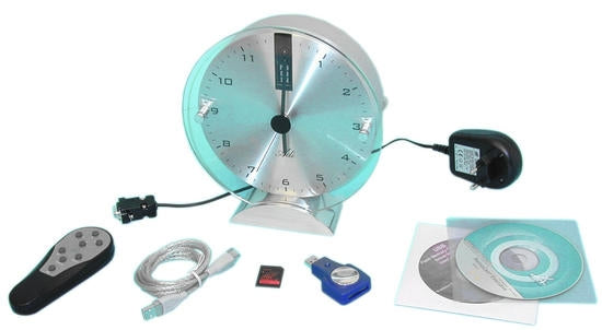 Camera surveillance video discrete horloge EHPAD enregistreur numerique detecteur infrarouge ECLATS DESTOCKAGE