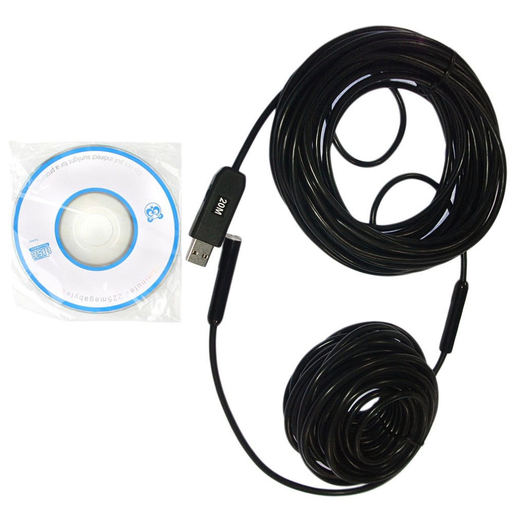 Camera usb 20m couleur video inspection canalisation conduit debouchage ECLATS DESTOCKAGE