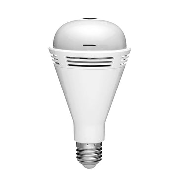 Camera video 1.3Megapixel wifi ampoule led 7 couleurs haut parleur 360 degre panoramique Bluetooth ECLATS DESTOCKAGE