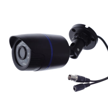 Camera video ccd couleur 12v ir 1/3 etanche 24 led 700 lignes vision nuit infrarouge surveillance ECLATS DESTOCKAGE