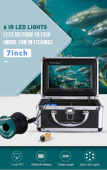 Camera video couleur etanche usb 20m sous marine endoscope peche fishing ECLATS DESTOCKAGE