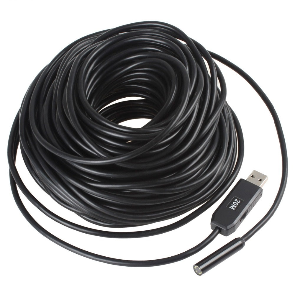 Camera video couleur usb 20m inspection canalisation conduit debouchage tuyau endoscope ECLATS DESTOCKAGE