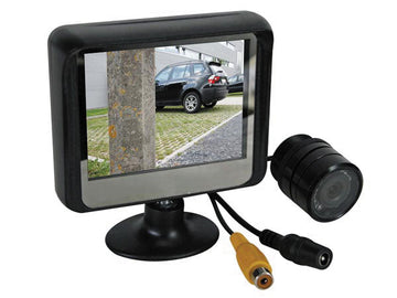Camera video de recul 9 leds infrarouge afficheur moniteur couleur 3.5 pouces camset23 ECLATS DESTOCKAGE