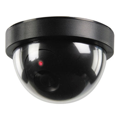 Camera video factice dome cctv sec-dummycam50 interieur led clignotante securite surveillance ECLATS DESTOCKAGE