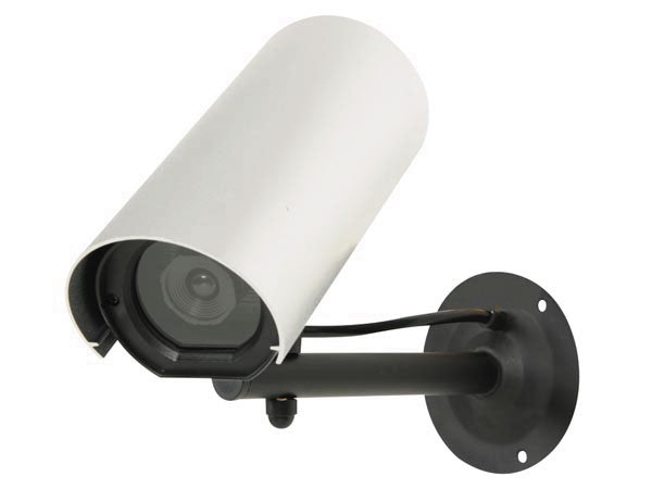 Camera video factice exterieure camd5 ip67 etanche led clignotante surveillance magasin securite ECLATS DESTOCKAGE