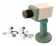 Camera video factice fausse cachee motorisee voyant clignotant ECLATS DESTOCKAGE