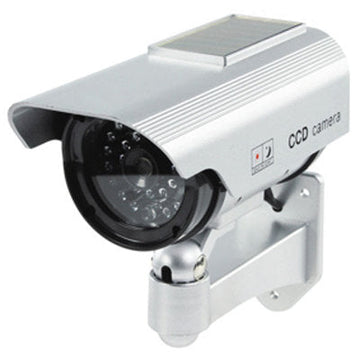 Camera video factice ir exterieur etanche solaire led clignoteur surveillance sec-dummycam35 ECLATS DESTOCKAGE