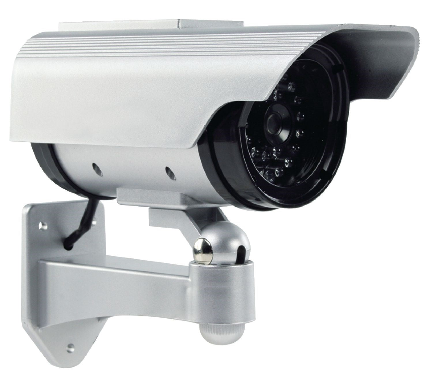 Camera video factice ir exterieur etanche solaire led clignoteur surveillance ECLATS DESTOCKAGE