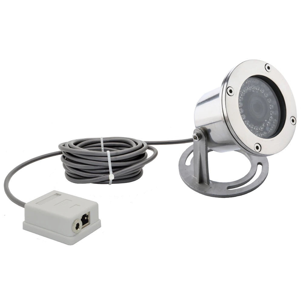 Caméra vidéo réseau sous-marine IP POE 12v 5m acier inoxydable 1080P accès multi-navigateur 150Kpa ECLATS DESTOCKAGE