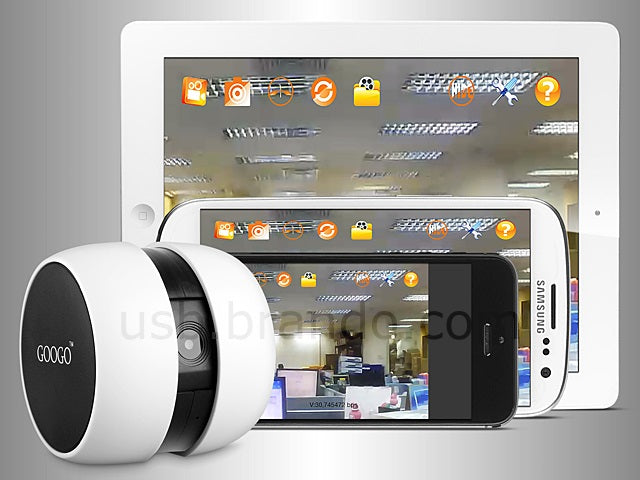 Camera wifi surveillance couleur pour iphone sans fil ip googo video a distance ECLATS DESTOCKAGE
