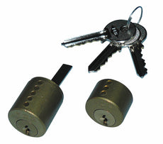 Canon cylindre avec 3 cles pour serrure electrique 5001.1z