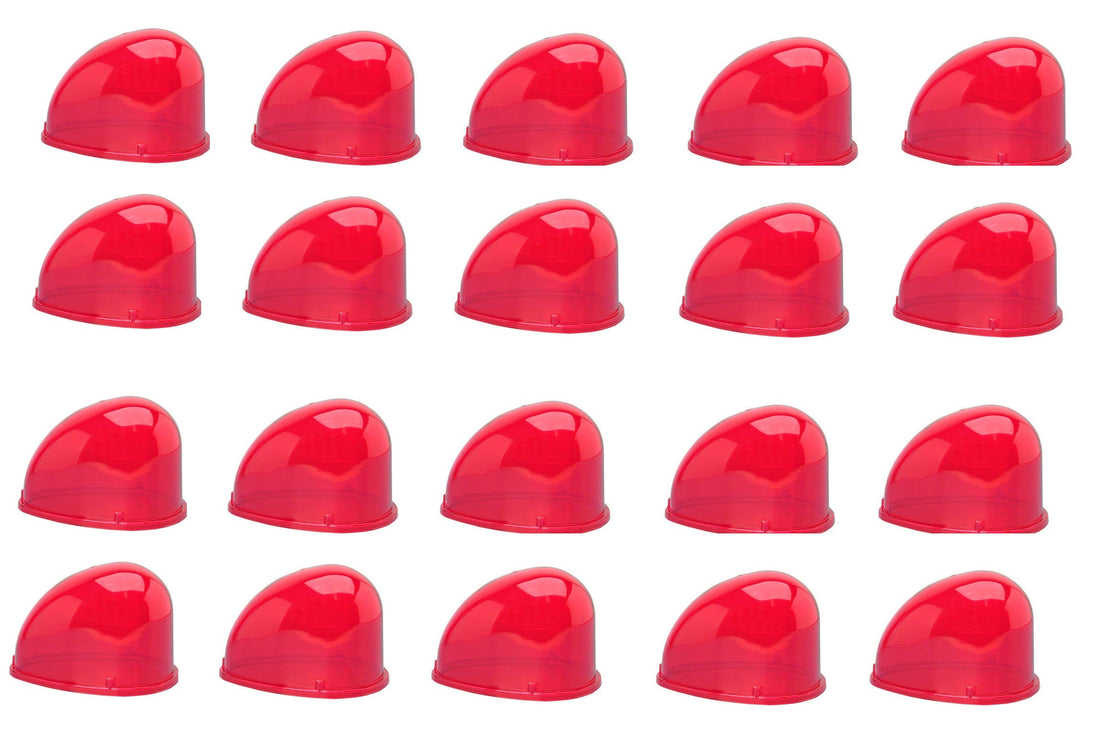 20 Capot rouge de gyrophare magnetique gmg12r feux signalisation ECLATS DESTOCKAGE