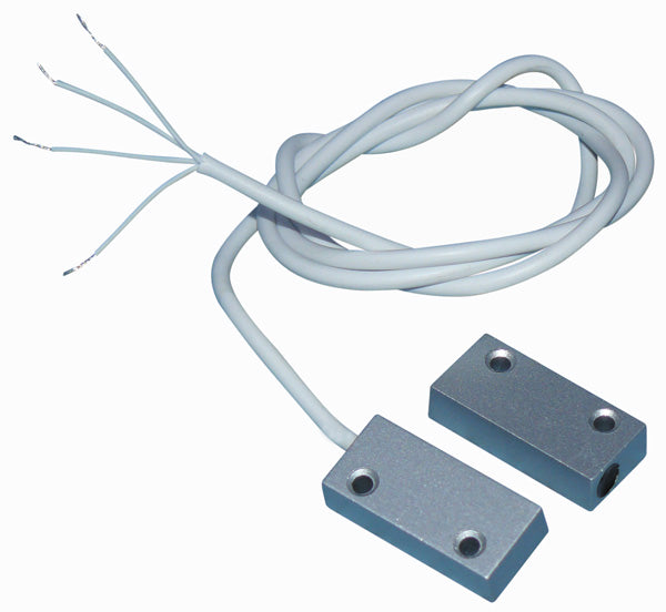 Capteur detecteur ouverture magnetique 2.8m fil contacteur alarme contact nf saillie ms-16m 4 fil 3m - ECLATS DESTOCKAGE