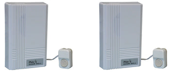 2 Carillon filaire pour porte avec sonnette 12 melodies sonnerie alarme ECLATS DESTOCKAGE