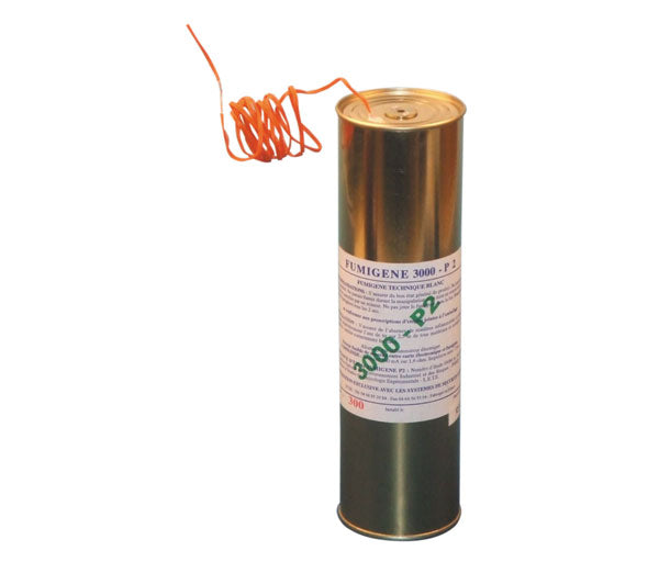 Cartouche diffuseur fumigene 100m3 à 300m3 12v p2 300e declenchement electrique fumee 200m3 ECLATS DESTOCKAGE