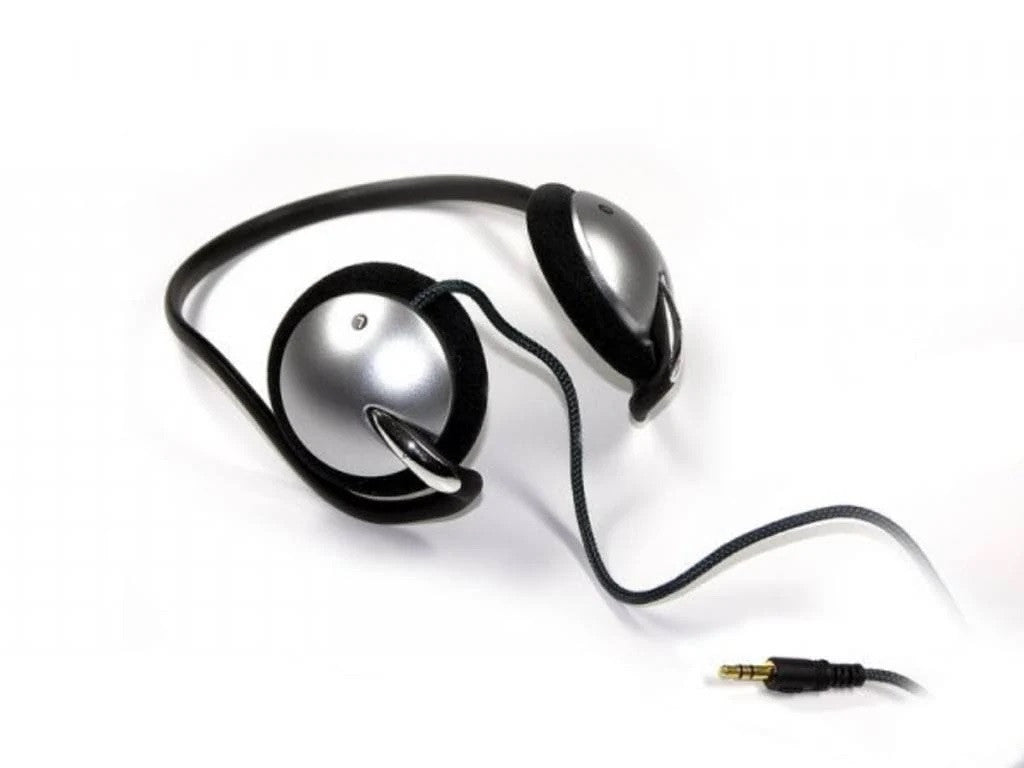 Casque audio stereo tour de cou Jack 3.5mm aimants neodyme 32mm hq-hp122nb sonorisation  Fréquence: 20 - 20.000 Hz ECLATS DESTOCKAGE