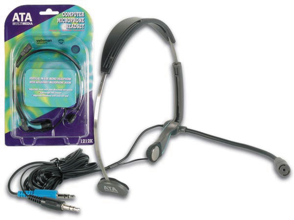 Casque multimedia telephone fiche mono 3.5mm tres leger avec microphone fiche stéréo 3.5mm hsm1 ECLATS DESTOCKAGE