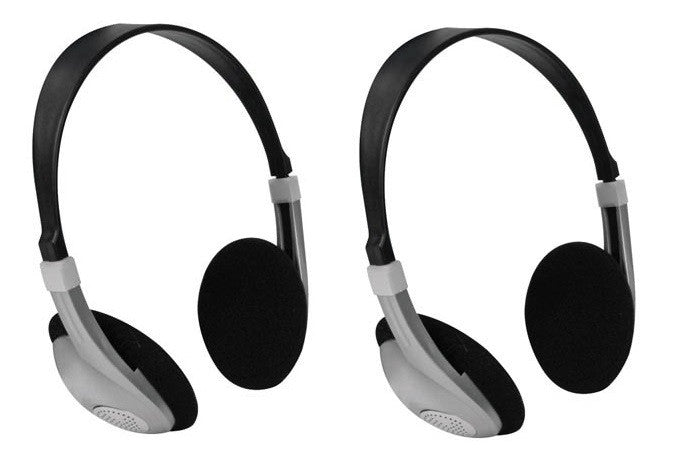 2 Casque numerique audio ecoute son hifi stereo compact fiche 3.5mm velleman hpd19 ECLATS DESTOCKAGE